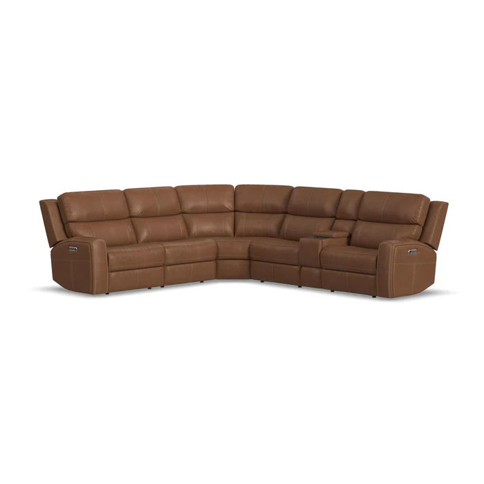 LINDEN 6 PC POWER RECLINING SECTIONAL | Love's Bedding and Furniture